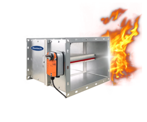 Van chặn lửa khói điều khiển điện Reetech
